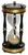 8.25" Year Round Naughty or Nice Time Out Hour Glass