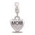 Dangle Heart Mom Davinci Bead