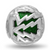 Green Christmas Tree Cut-Out Davinci Bead