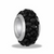 Black 3 Row Crystal Davinci Bead