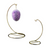 6.75 Twisted Brass Ornament Stand