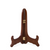 10in Walnut Wooden Folding Plate Stand