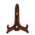 8in Walnut Wooden Folding Plate Stands