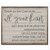 All Your Heart Canvas Sign 10"x8"