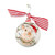 Merry and Bright Pig Ornament