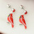 Cardinal Earrings