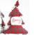Merry Tartan Tree Pillow