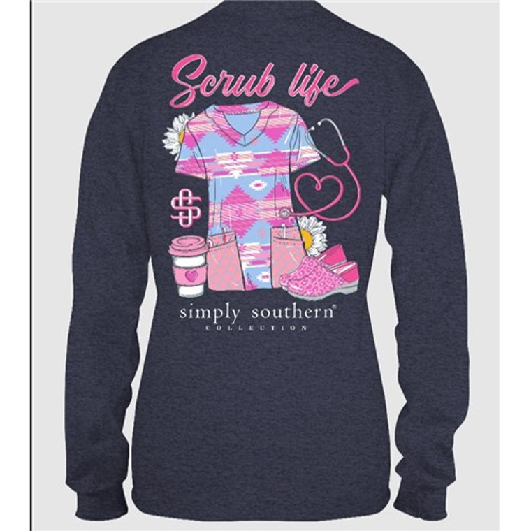 Simply Southern Scrub Life Shirt