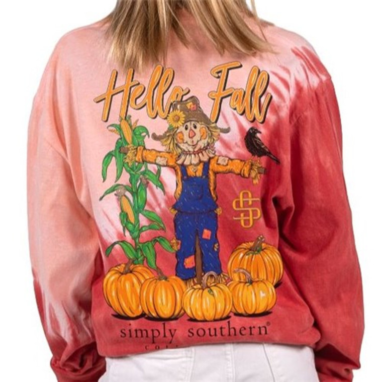 Simply Southern Youth Hello Fall Shirt