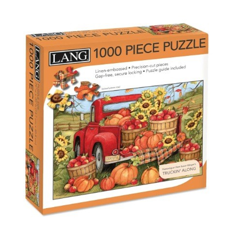 Harvest Truck 1000 Piece Puzzle