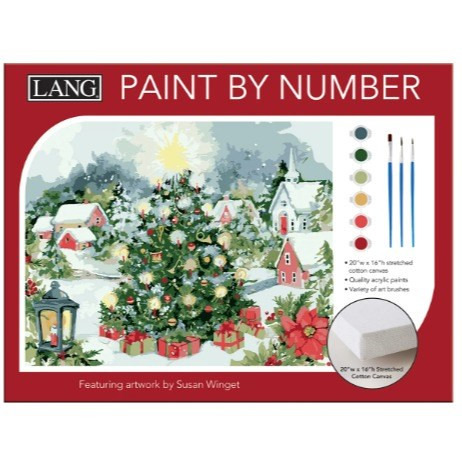 Christmas Tree Paint by Number McClard's Gifts
