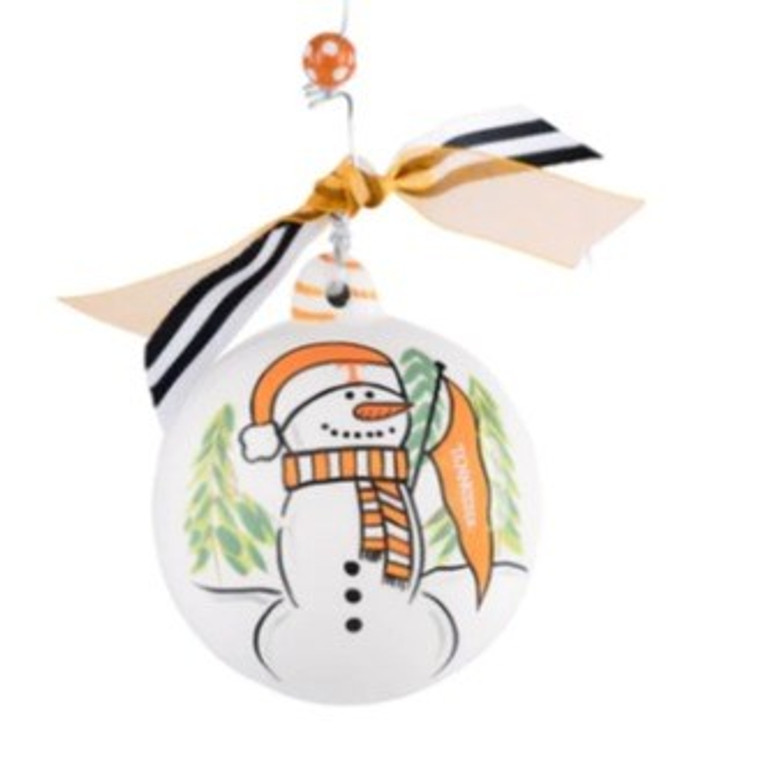 Tis The Season Tennessee Snowman Ornament