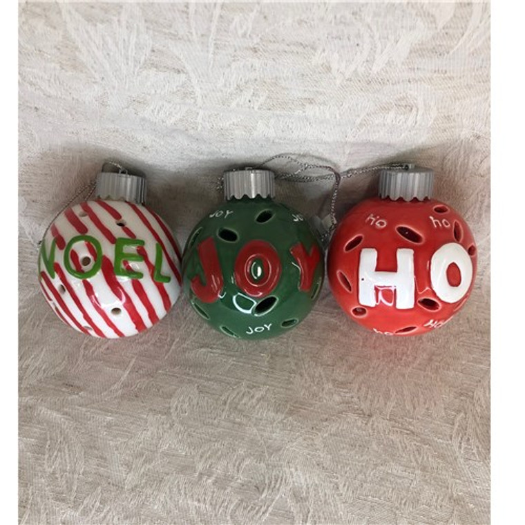 LED Message Ball Ornaments