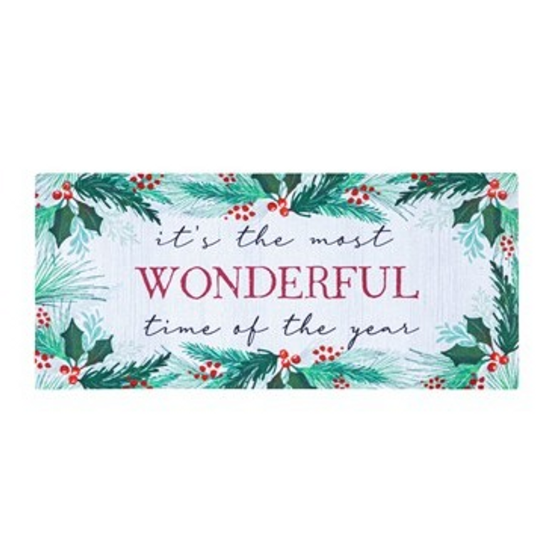 It is the Most Wonderful Time of Year Sassafras Switch Mat