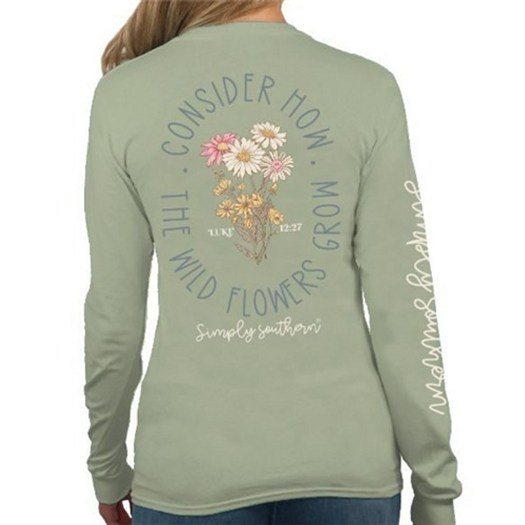 Simply Southern Consider  Wild Long Sleeve Tee