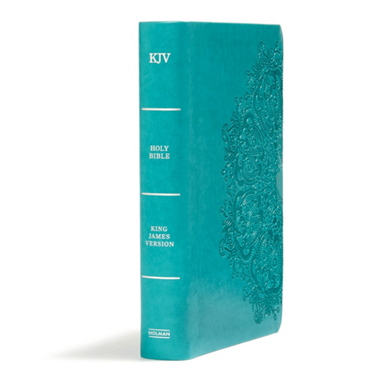 Holman KJV Personal Size Reference Teal Bible Indexed