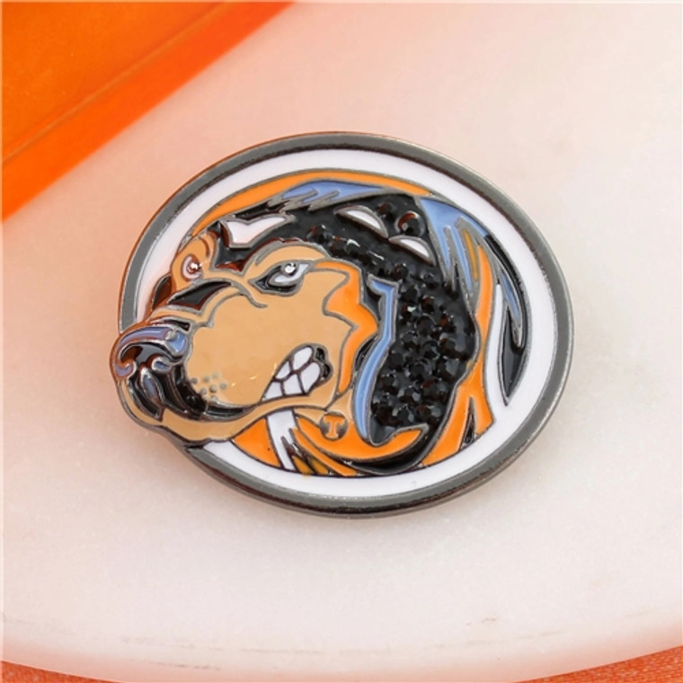 Tennessee Crystal Mascot Logo Pin/Pendant