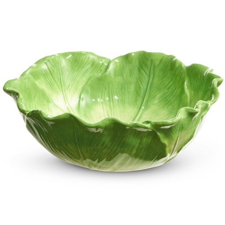 10" Green Cabbage Bowl