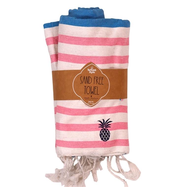 Simply Southern Sand Free Towel Pink