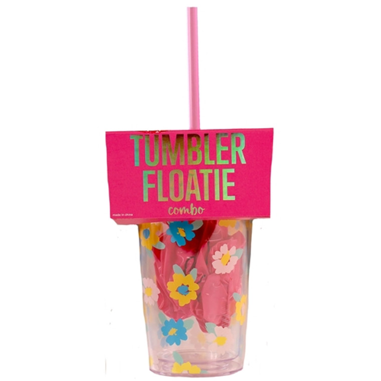 Simply Southern Tumbler with Floatie- Flower