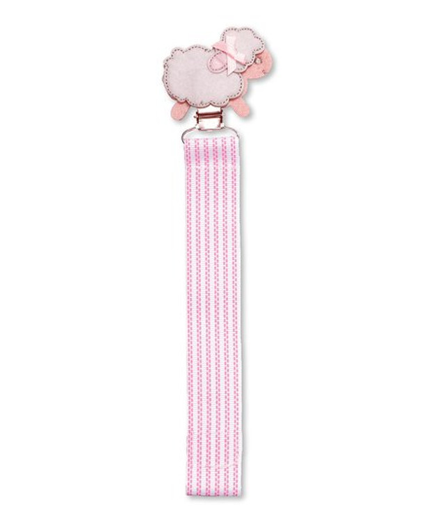 Lamb Pacifier Clip