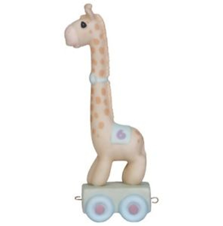 Birthday Train Giraffe - Age 6