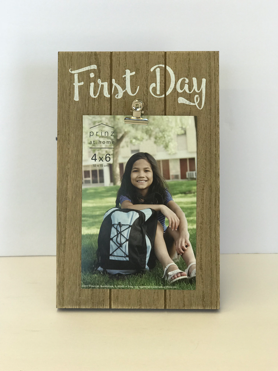 First Day Clip Frame 4x6