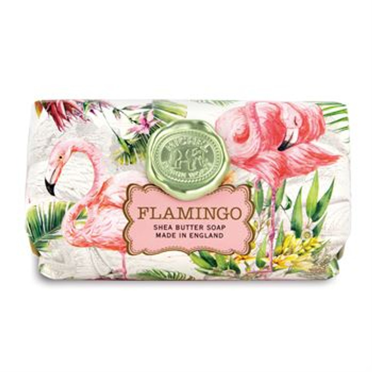 Flamingo Large Shea Butter Soap by Michel Designs