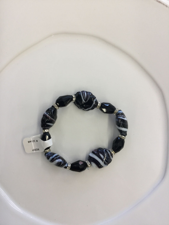 Night Flight Midnight Stax Bracelet