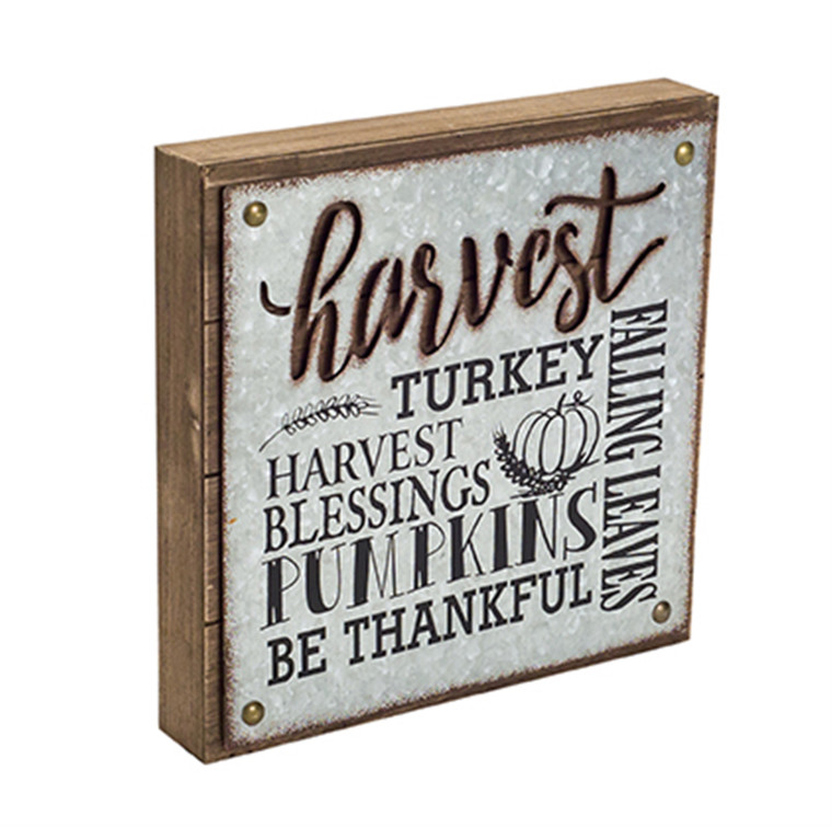 Harvest Sign