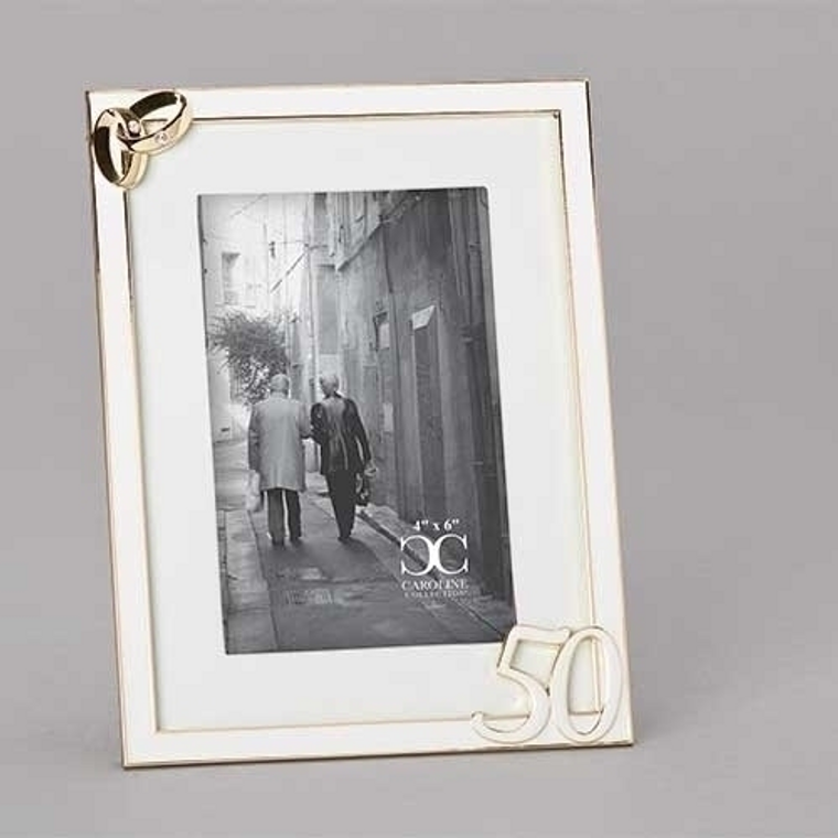 50th Wedding Bands Frame by Roman