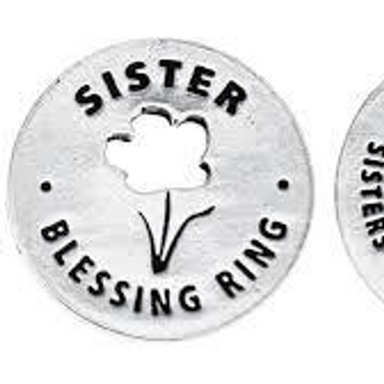 "Sisters" Blessing Ring