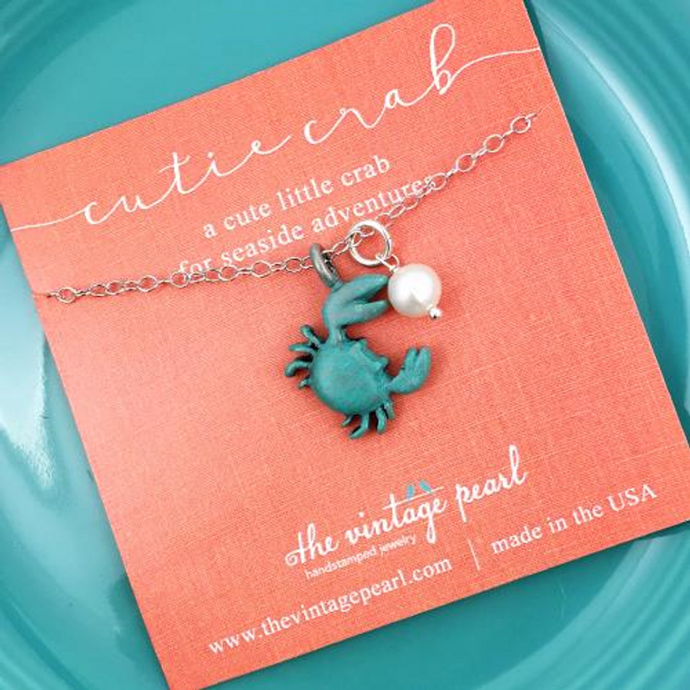 Cutie Crab Necklace