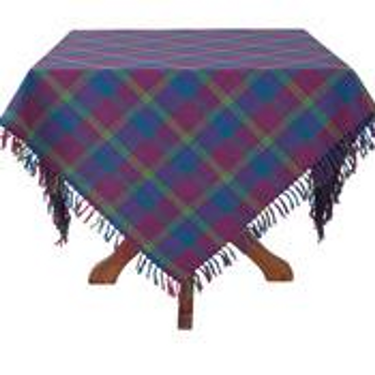 Jewel Plaid 60x90 Tablecloth