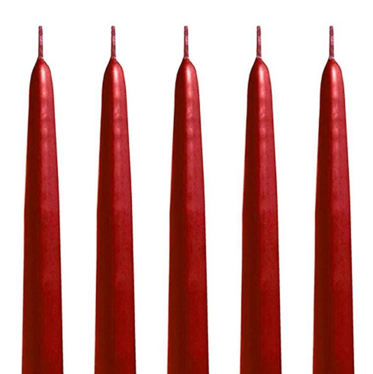 Red Candle Hand-Dipped