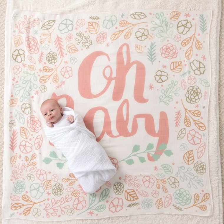 Oh Baby Swaddle Blanket