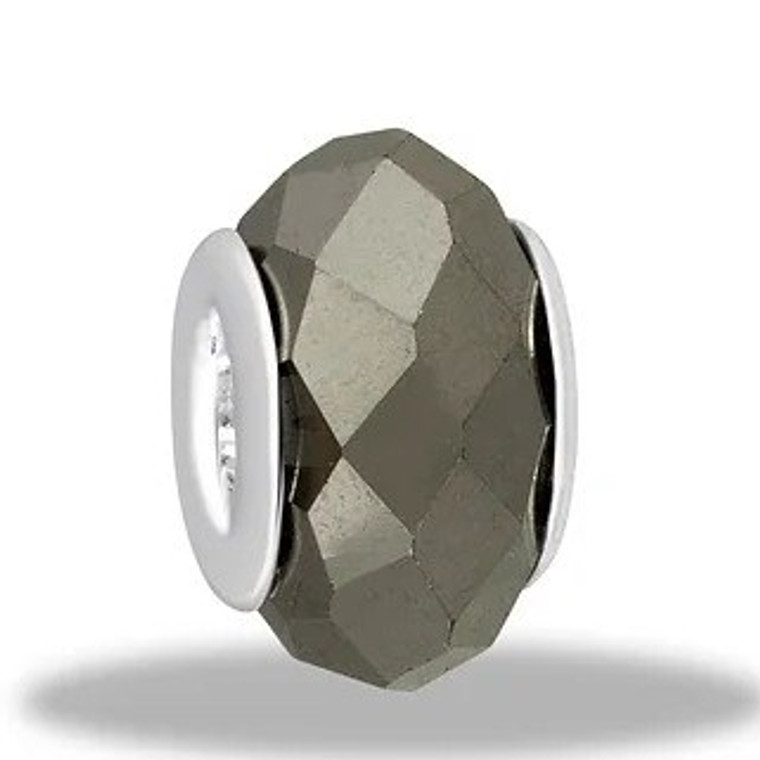 Metallic Facet Davinci Bead