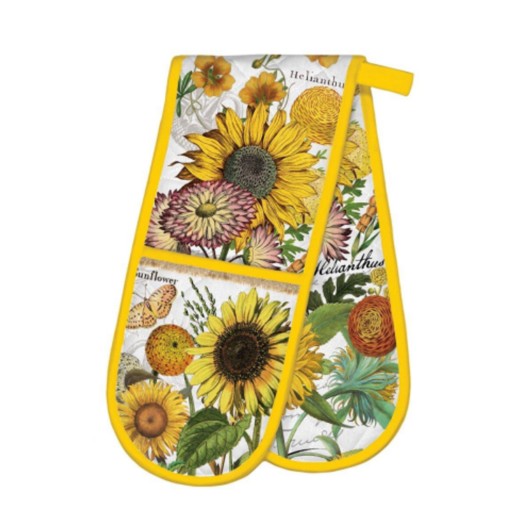 Sunflower Double Oven Glove by Michel Designs