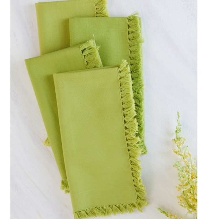 Essential Green Napkins by April Cornell