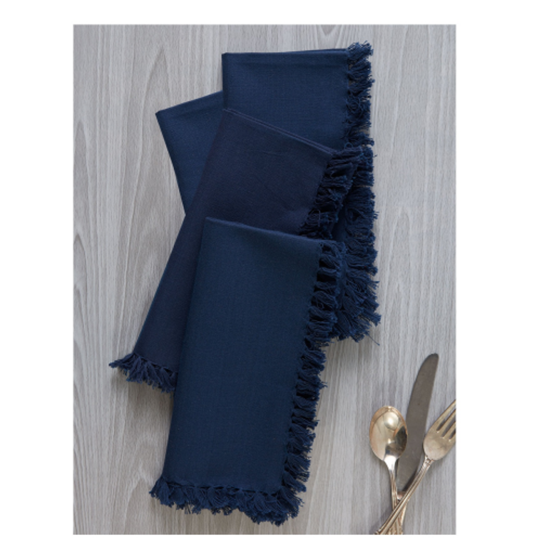 Essential Blue Napkins by April Cornell