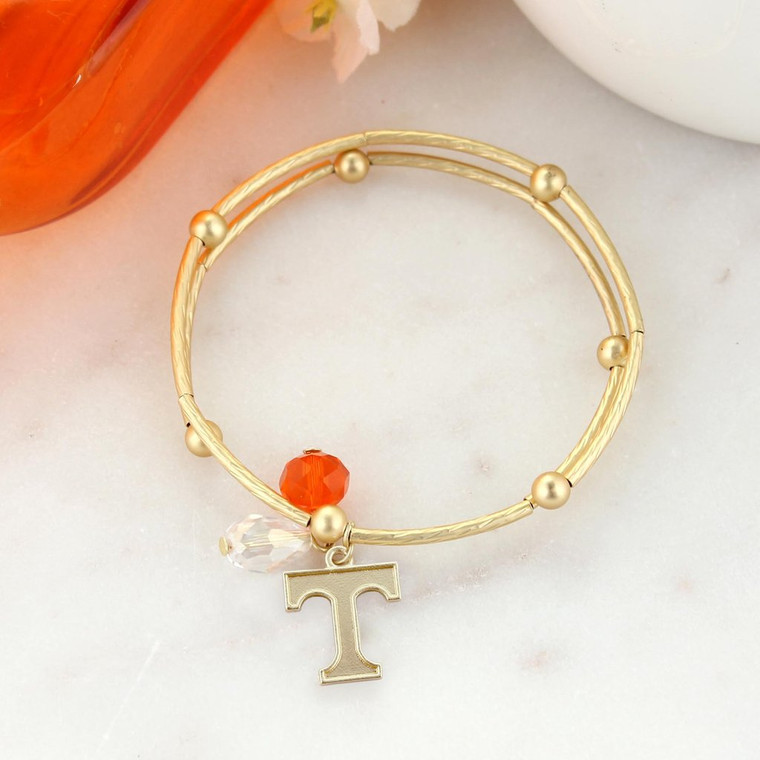 Tennessee Matte Gold Bracelet