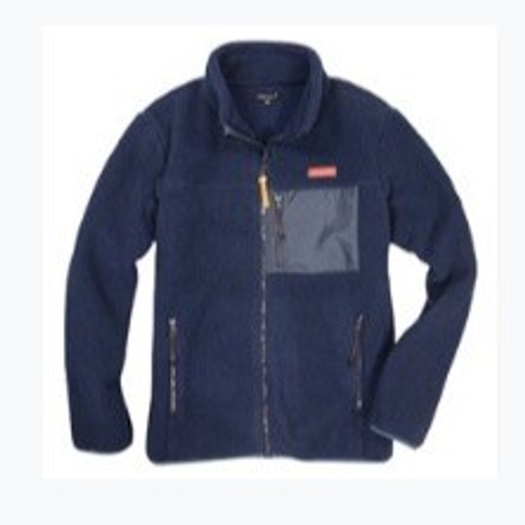 Simply Southern Men's Navy Sherpa Jacket