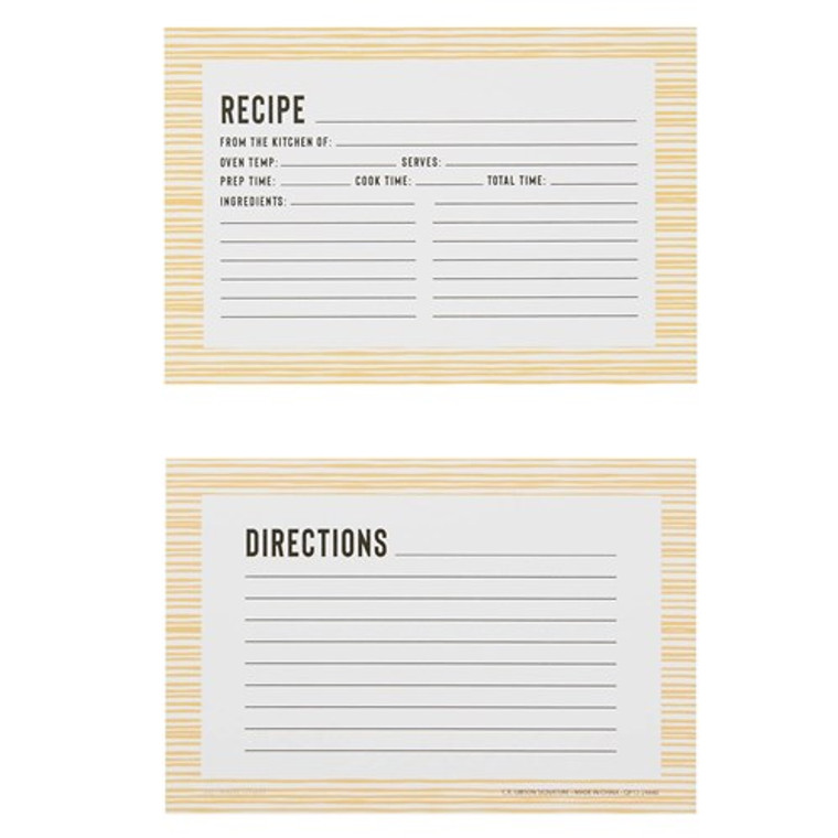 Bloom Recipe Cards