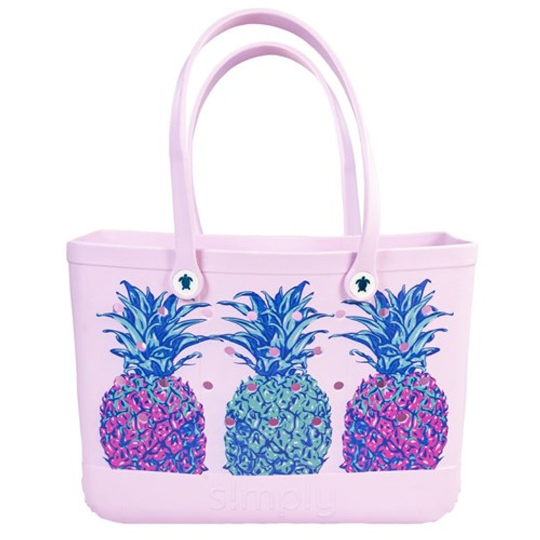 Simply Southern Large Pineapple Tote