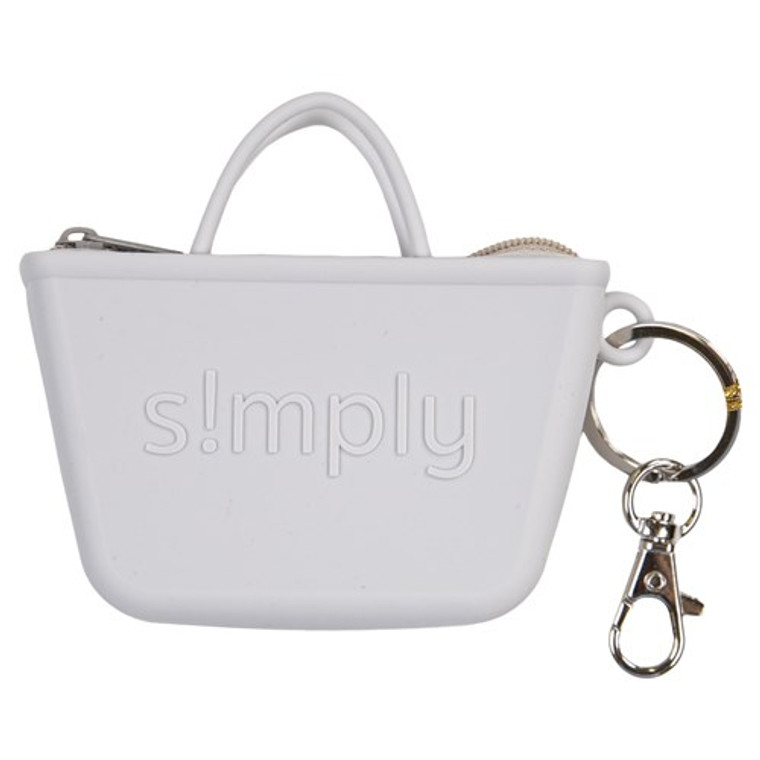 Simply Southern Key Chain Cloud Gray