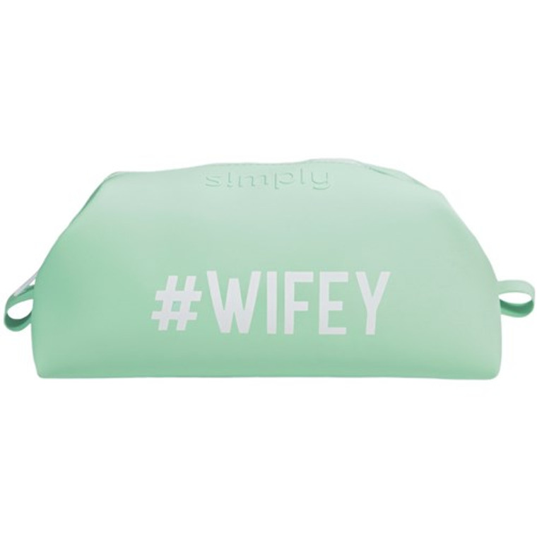 Simply Southern Mint "#Wifey" Cosmetic Bag