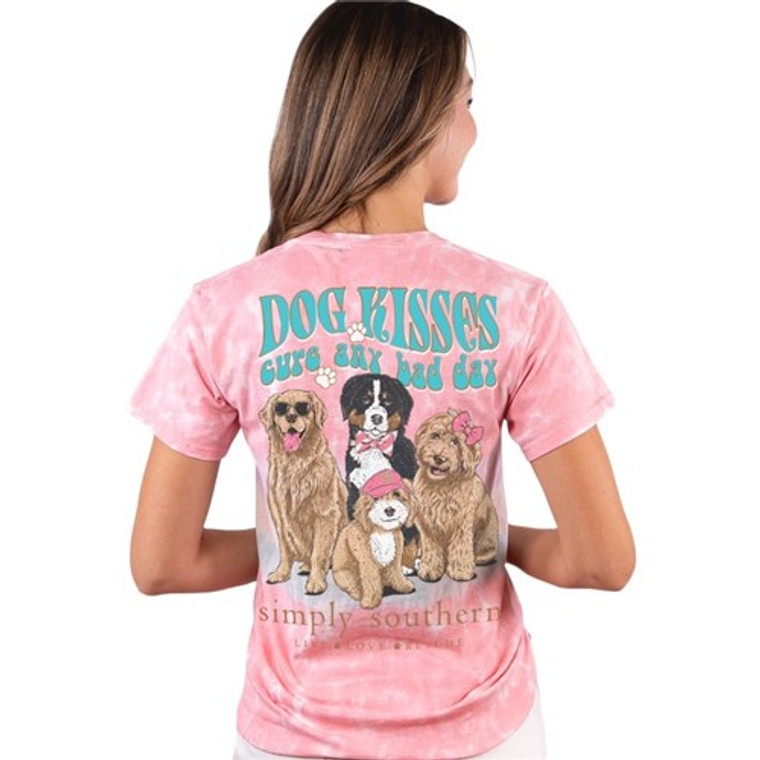Simply Southern Dog Kisses T Shirt