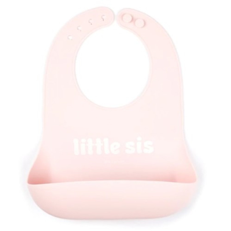 Little Sis Pink Wonder Bib