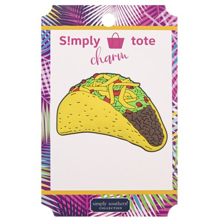 Simply Southern Taco Tote Charm