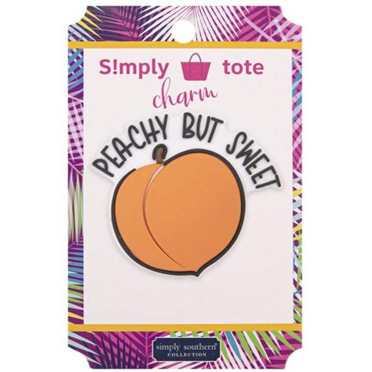 Simply Southern Peachy But Sweet Tote Charm